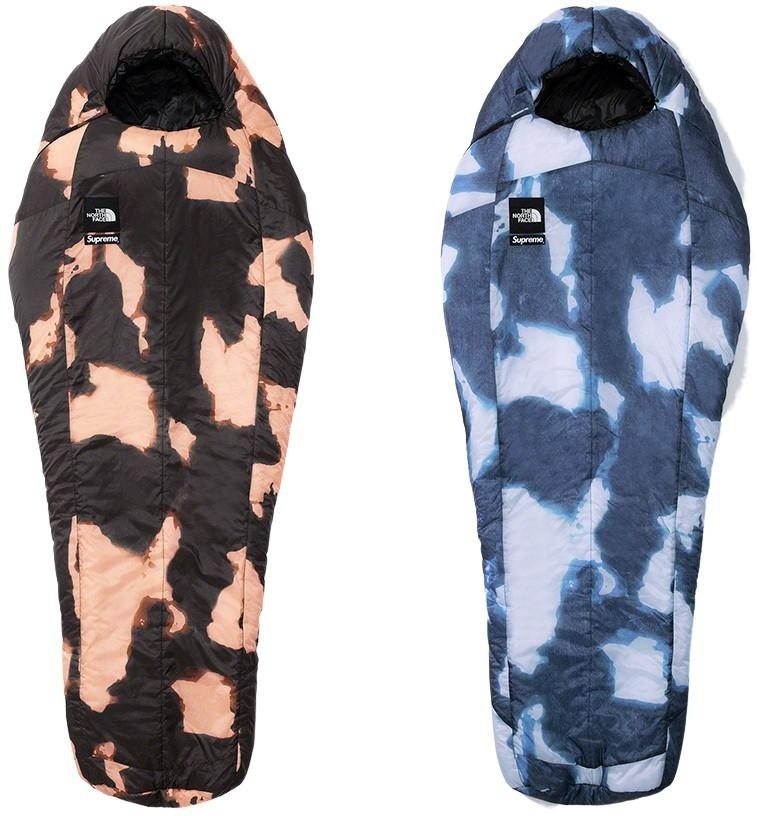 Supreme®/The North Face® Bleached Denim Print Sleeping Bag